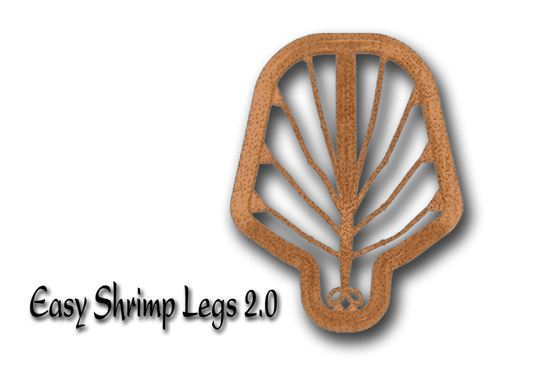 Easy Shrimp Legs 2.0 - Best Shrimp Legs for fly tying