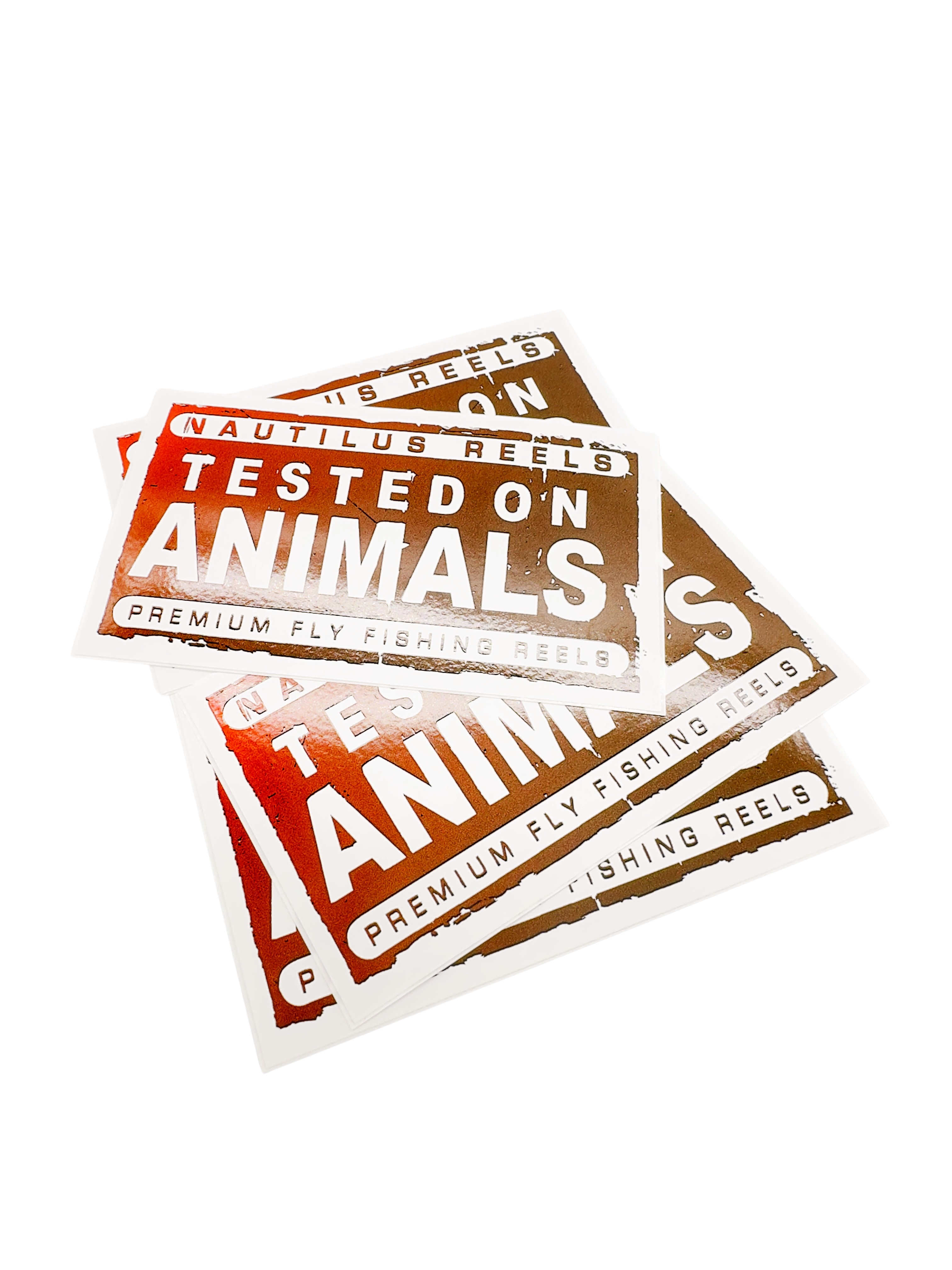 Nautilus Testet On Animals Stickers