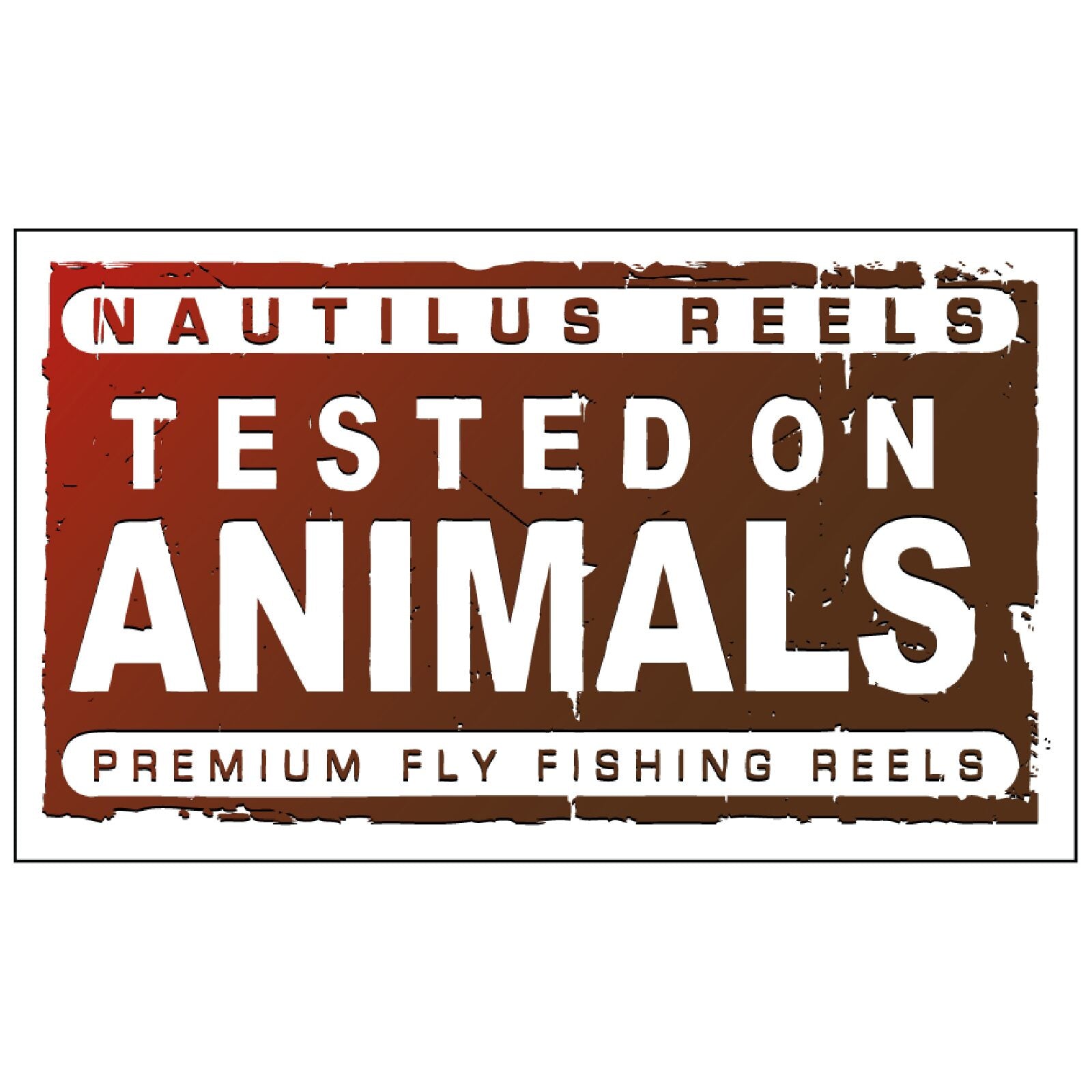 Nautilus Testet On Animals Stickers