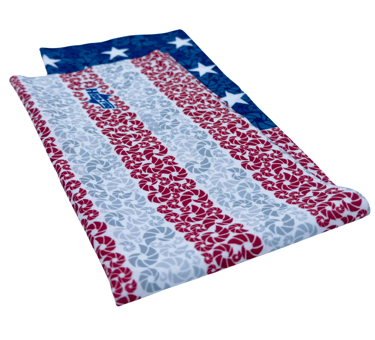 Nautilus logo Hoorag Buff Face Mask USA Flag - Catch Fly Fishing