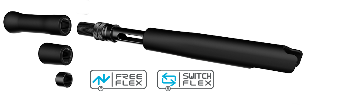 SWITCH-FLEX HANDLE Gun Smoke Limited Production